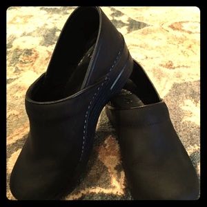 Dansko Professional Black Oiled Clogs